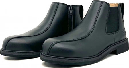 Cougar Milan Black Executive Side Zip Safety Boots - Composite Toe (Size 4 AUS/UK)