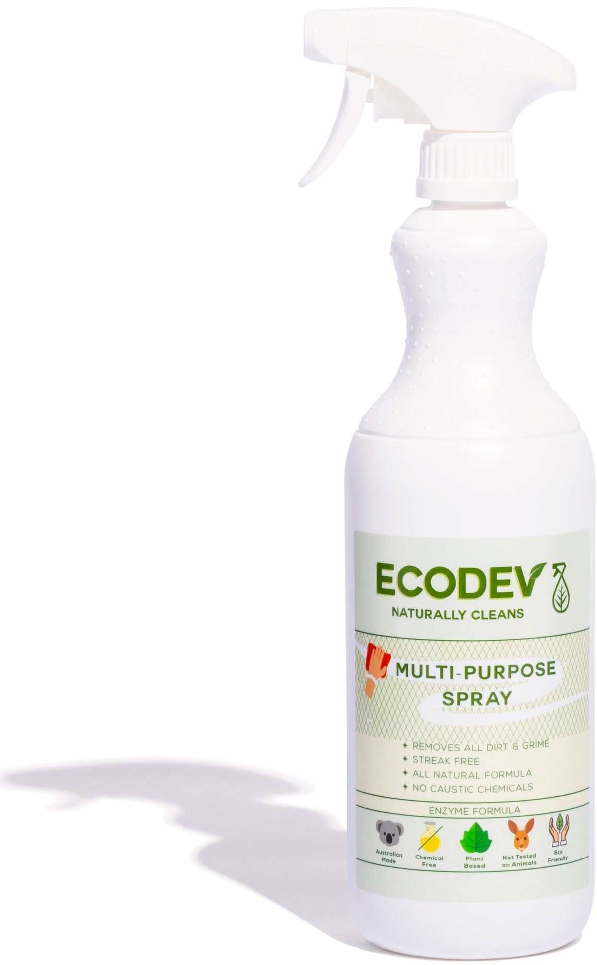 Ecodev Multipurpose Surface Cleaning Spray (1L Spray) Australian Made Eco-friendly