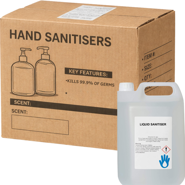 Carton of 2 Liquid Sanitiser 5