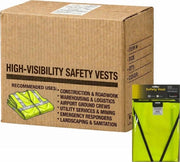 Bastion Safety Vest Day use Velcro Closure Yellow