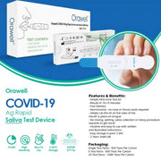 Orawell Covid-19 Antigen Rapid Oral Swab Single Test Kit exp. 01/2024