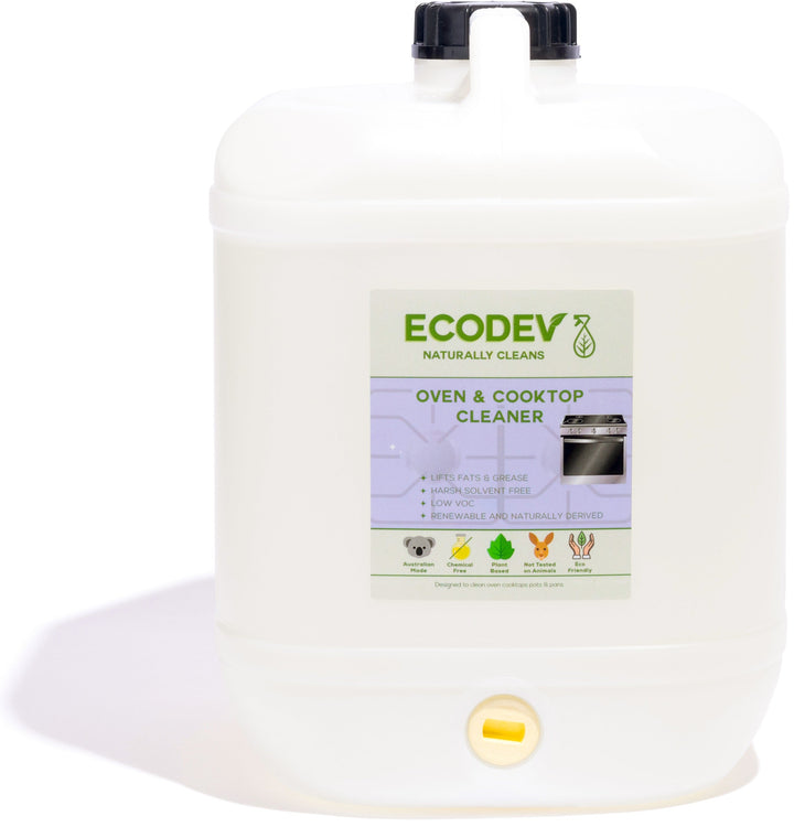 Ecodev Oven &amp; Cooktop Cleaner 10L Australian Made Eco-friendly