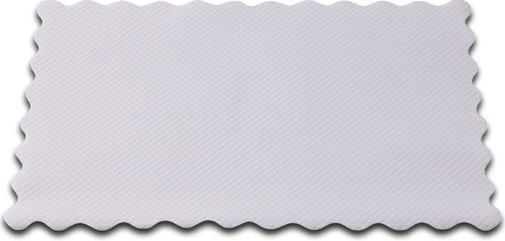 Carton of 2000 Caprice Placemat Scalloped Edge 355mm x 240mm White