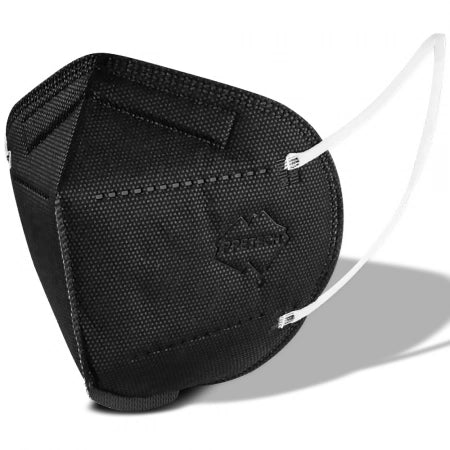 Carton/24 PPE Tech Australian Made 4-Layer P2 Face Masks with Earloops Black - 25 Masks/Box