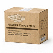 Carton of 10 FastAid P13 Adhesive Plasters Fabric 72 x 19mm