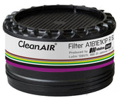Carton of 5 CleanAIR AerGO ABEK1 P3 Combined Filter Set