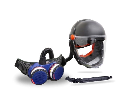 Maxisafe CleanAIR Smelter Kit - CA-40G Hard Hat with AerGO PAPR and ABE1 P3 filters