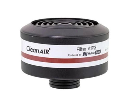 Carton of 30 Packs CleanAIR A1 P3 Combined Filter with DIN Thread RD40x1/7 Respiratory Filters