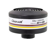 Carton of 5 Packs CleanAIR A1B1E1 P3 Combined Filter with DIN Thread RD40x1/7 Respiratory Filters
