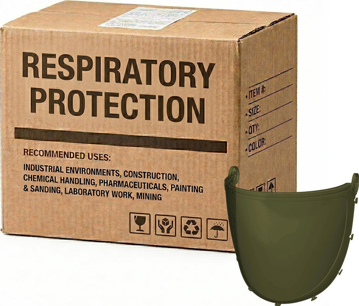 Carton of 5 CleanAIR Toric High Impact Visor for CA-40 helmet - Shade 5