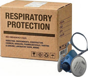 Carton of 10 MaxiGuard Half Mask Silicone General Purpose Kit (Blister Pack) R7500G Medium