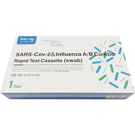 Realy Tech SARS-Cov-2 & Influenza A＆B Combo Rapid Test Cassette (Nasal Swab)