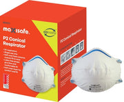 Carton of 12 Boxes Maxisafe P2 Conical Respirator