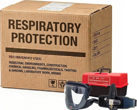 Carton of 3 CleanAIR UniMask & Airline PAPR Kit