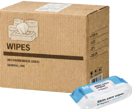 Carton of 12 Reynard Health Skin Care Wipes