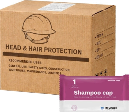 Carton of 24 Reynard Health Shampoo Cap Individually wrapped