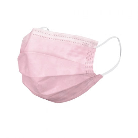 Medicom SafeMask Pink Junior Kids Masks 3 Ply Earloop Box of 50