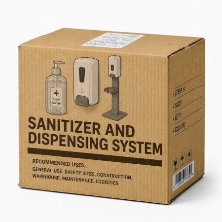 Carton of  5 Touch Free Sensor Spray Dispenser Clearance