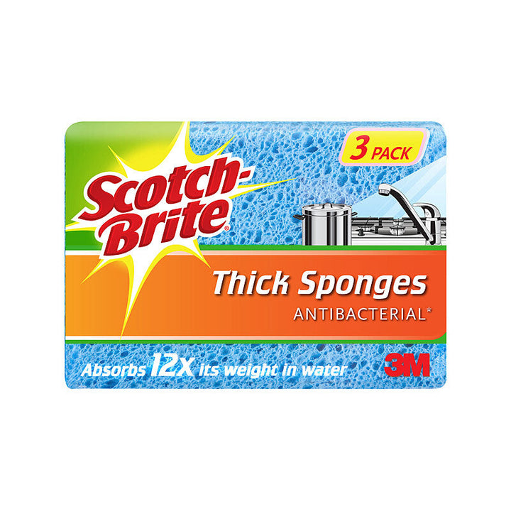 SB H/Duty Scour Sponge Pk2 Bx6