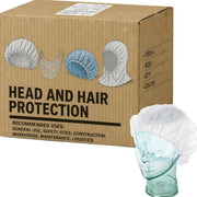 Carton of 1000 Ultra Health Disposable Round Cap 24 Inch - White