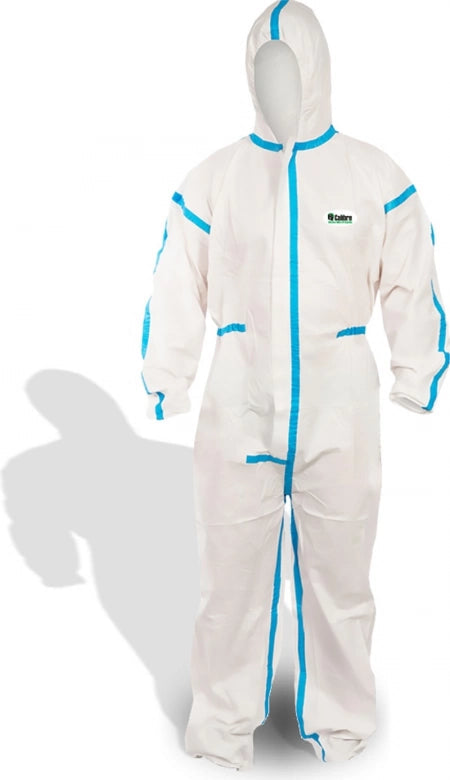 Hi Calibre Microporous Waterproof Advanced Coveralls Type 4/5/6 - Chemical Proof/Resistant