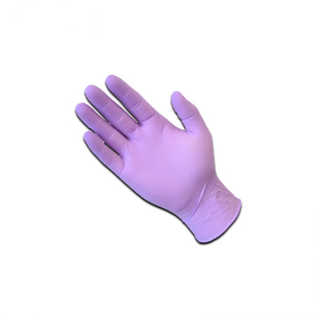 100pcs Nitrile Purple Gloves 6g Latex/Powder Free