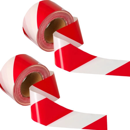 SD Barrier Tape Red & White 100mm