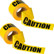 SD Barrier Tape Caution Yellow 100mm