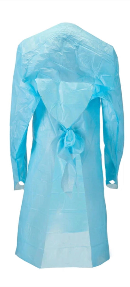 Shield Right CPE Isolation Gown with Thumb Hooks and Secure Back Ties Level 3 - UNI (S, M, L)