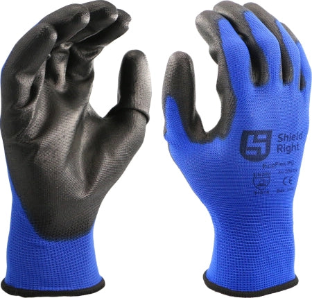 Shield Right EcoFlex PU Safety Gloves
