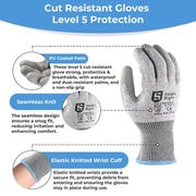 Shield Right Cut 5 Resistant Gloves