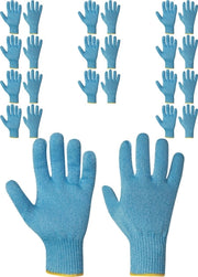 YSF CRG Food Grade C5/E 13G Cut 5 Blue Cut Resistant Gloves