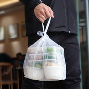 900/Pack TQ Reusable White Bags 37micron Printed (Small)