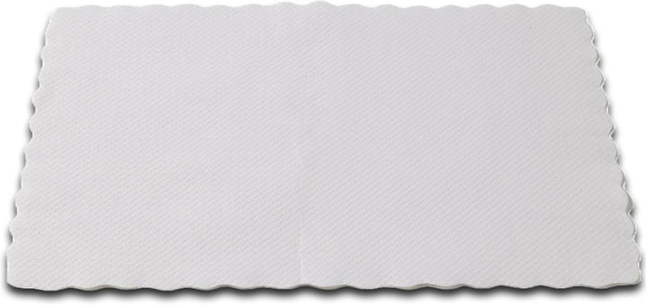 Carton of 1000 Caprice Traymat Scalloped Edge Large 505mm x 350m