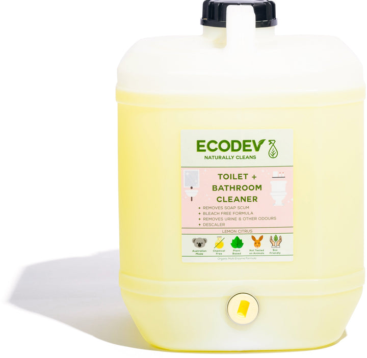 Ecodev Toilet/Bathroom Cleaner 20L Australian Made Eco-friendly