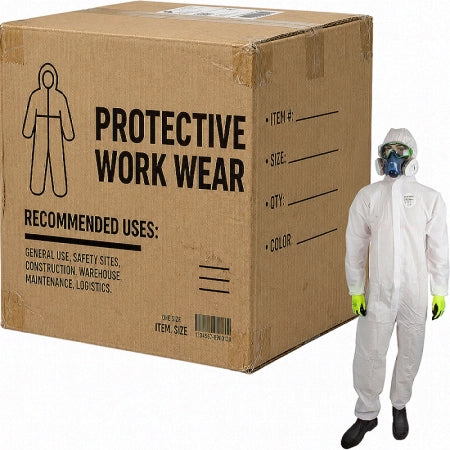 Carton of 50 pcs Maxisafe Fire Retardant Coverall Type 5/6 Flame Resistant