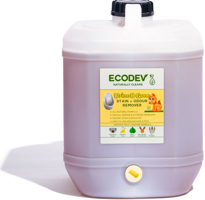 Ecodev Urine B Gone- Stain &amp; Odour Remover 10L Australian Made Eco-friendly