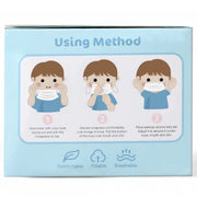 Virafree 3Ply Disposable White Protective Kids Face Mask TGA Approved 50 Pack