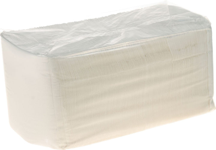 Carton of 2000 Ultrasoft Quilted Cocktail Napkin White