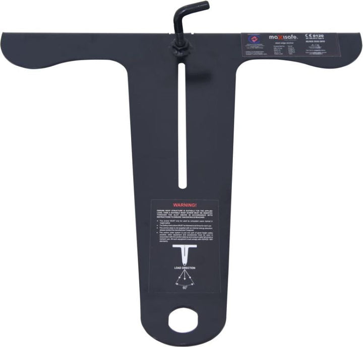 Maxisafe Steel T Bar Edge Anchor