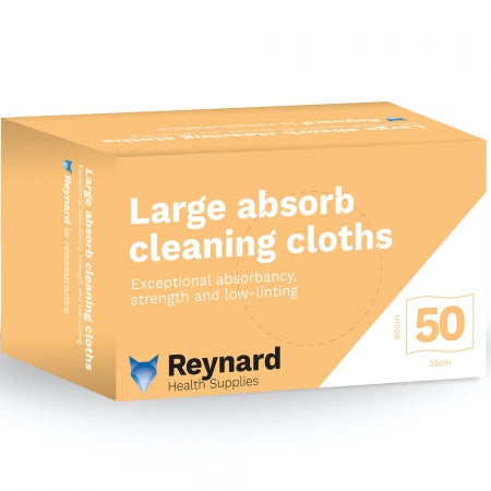 Carton of 12 Reynard Health Absorb Cleaning Cloths
