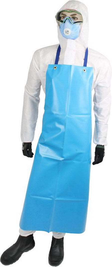 Blue PVC Apron 820mm x 1220mm Pack of 5