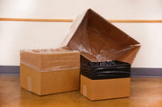 1000/Carton Natural Non-entrapment Carton Liners 14 micron (635mm Width x 635mm Length + 380mm Gusset)