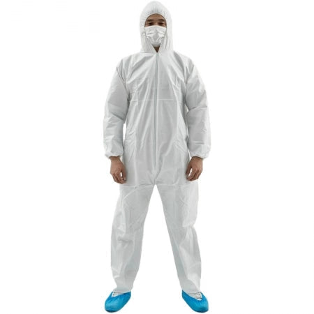 SMS Coveralls Type 5/6 Medical/Industrial White