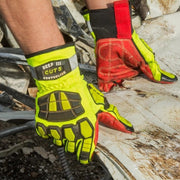 Carton of 60 Eagle Industrial Cut 5 Level Impact Gloves Cut and Puncture Resistant Size 11 - 2XLarge