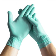Saniflex Biodegradable Nitrile Gloves Green Box of 100