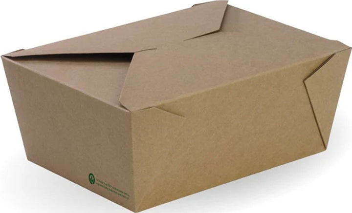 Extra Large BioBoard Lunch Box Carton of 200