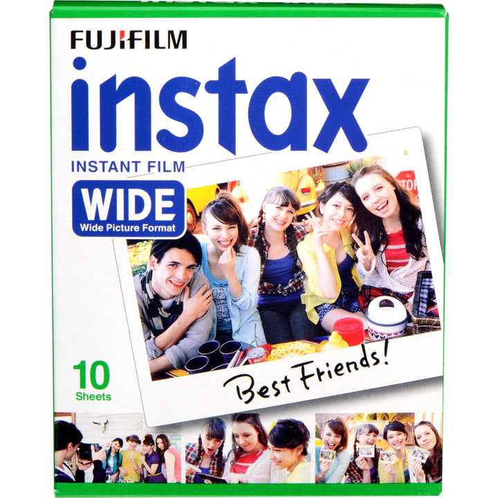 Pack of 10 Fujifilm instax WIDE Film - Compatible with Fujifilm Instax WIDE Camera