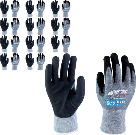 YSF NeoFlex Cut 5 Breathable Nitrile Foam Cut Resistant Gloves