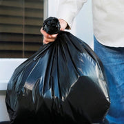 Carton of 250 Roll 82L Black Bin Liners - Able 20 micron (Medium Strength)